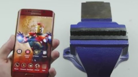 92 bin dolaklık Galaxy S6 Edge parçalara ayrıldı! Video