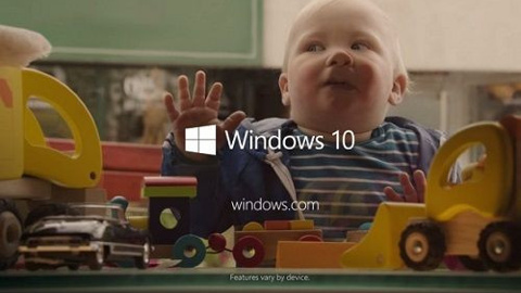 Microsoft,  Windows 10 reklam kampanyasını çocuklar eşliğinde başlattı