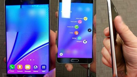 İşte en net görüntüsüyle Galaxy Note 5