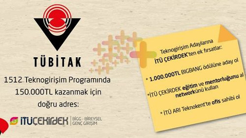 İTÜ Çekirdek’ten teknogirişimcilere çağrı