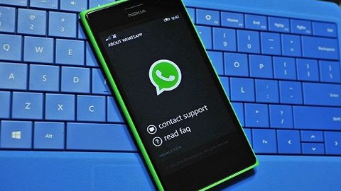 Windows Phone WhatsApp uygulaması güncellendi