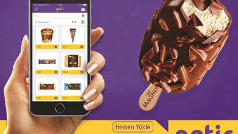 Getir uygulaması ile 3 gün dondurma bedava!