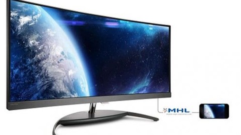 Philips yeni nesil kavisli monitörü BDM3490UC'yi tanıttı