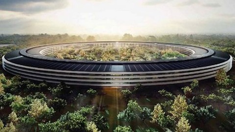 İşte Apple'ın uzay gemisi kampüsünden son görüntüler! (Video)