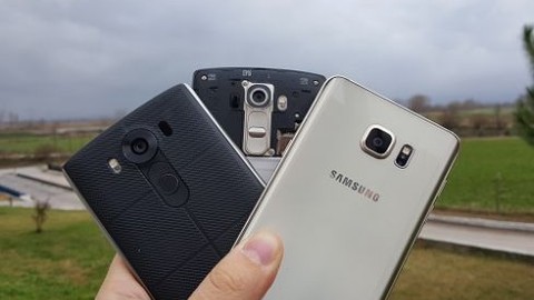 LG V10, LG G4 ve Galaxy Note 5 ''4K'' Video Karşılaştırma