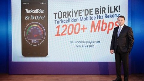 Turkcell 4.5G'de 1200 Mbps hıza ulaştı, 5G'nin kapısını araladı