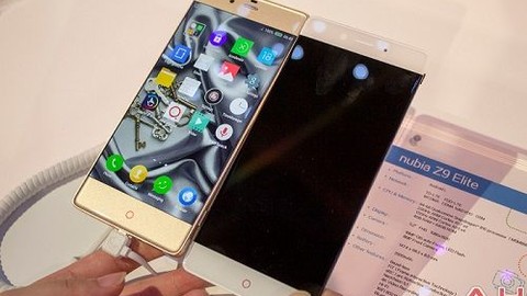 Çerçevesiz ekranlı ZTE Nubia Z11 CES 2016'da ortaya çıktı