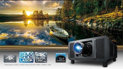 Panasonic dünyanın en hafif 4K projektörü  PT-RQ13K'yı tanıttı!