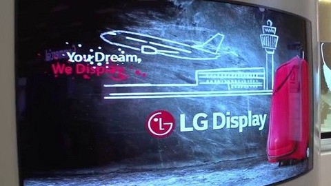 LG çift taraflı kavisli 4K OLED televizyonu CES 2016’da sergiledi
