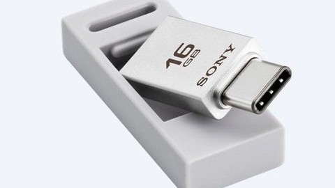 Sony'den USB Type-C girişine sahip flash bellek: Sony USM-CA1