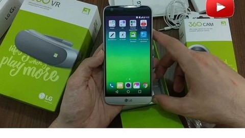 LG G5 kutu açılış videosu