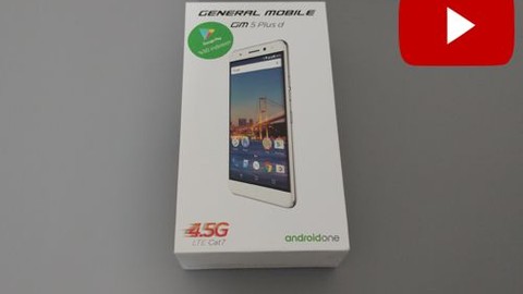 General Mobile GM 5 Plus kutu açılış videosu