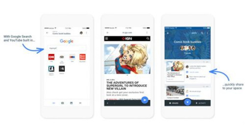 Google'dan yeni uygulama: Spaces