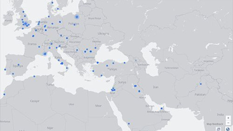 Facebook canlı yayınları gösteren harita yayınladı