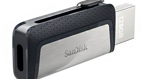 Yeni SanDisk Ultra Dual Drive USB Type-C flaş sürücü