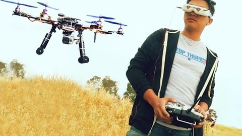 Drone'ların gözünden drone yarışı nasıl görünür?