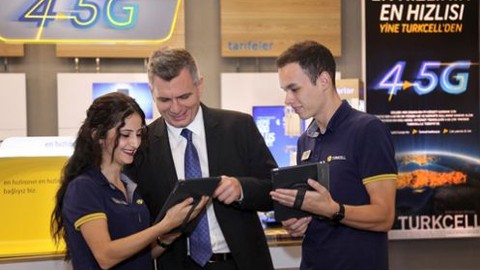 Turkcell'de her çalışanın tableti olacak