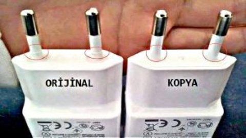 Orjinal olmayan ucuz ve uyduruk şarj aletlerine dikkat edin!