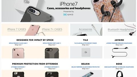Amazon daha şimdiden iPhone 7'yi tanıttı