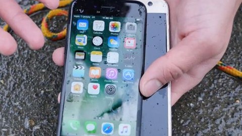 iPhone 7 ve Galaxy S7 su testinde (Video)