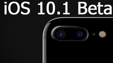 Apple iOS 10.1 beta iPhone 7 Plus'a yeni bir özellik ekledi