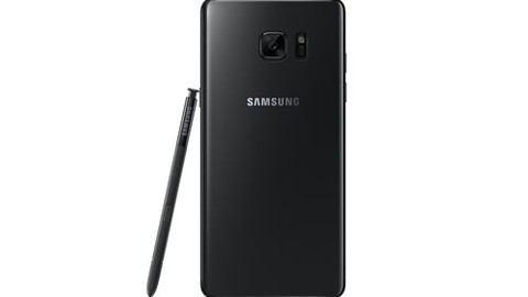 Samsung, simsiyah Galaxy Note 7 modelini satışa sunacak