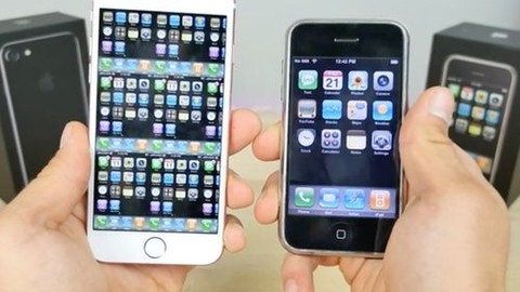 iPhone 7 ile ilk iPhone karşı karşıya!