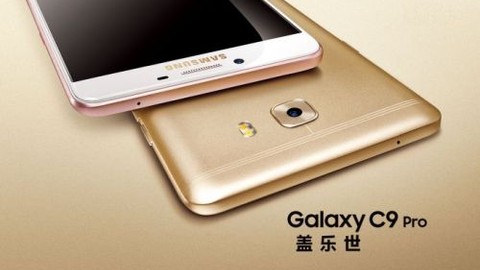 6 GB RAM'li Galaxy C9 Pro tanıtıldı