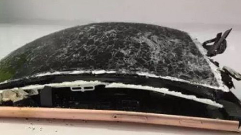 iPhone 7 Plus yanıp kül oldu!