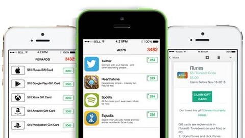 Cash for Apps ile uygulama indir hediye kartı kazan!