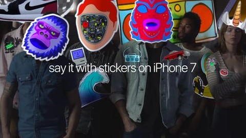Apple'dan yeni reklam: iPhone 7 - Sticker Fight