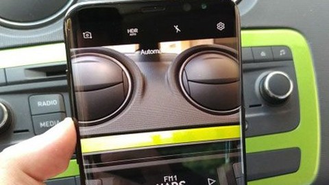 Galaxy S8 Plus'ı çalışırken hiç bu kadar net görmediniz!