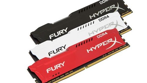 HyperX FURY DDR4 bellekler yenilendi