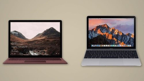 Microsoft Surface ile MacBook karşı karşıya!