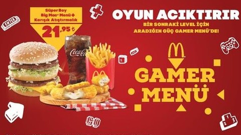 McDonald’s 'tan oyunculara özel menü!