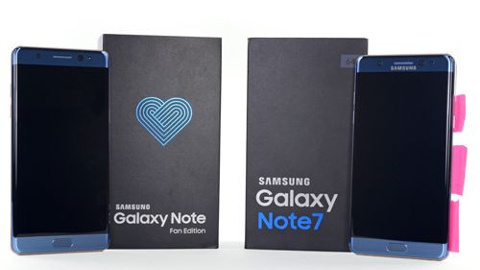 Yenilenmiş Galaxy Note 7 paramparça!