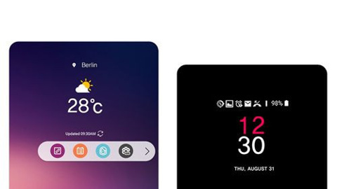 LG V30'un ekran görüntüleri!