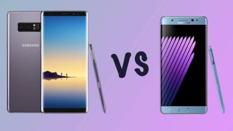 Galaxy Note8 ile Note7 karşılaştırması!