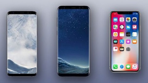 iPhone X ve Galaxy S8 ve Galaxy S8+ karşılaştırma