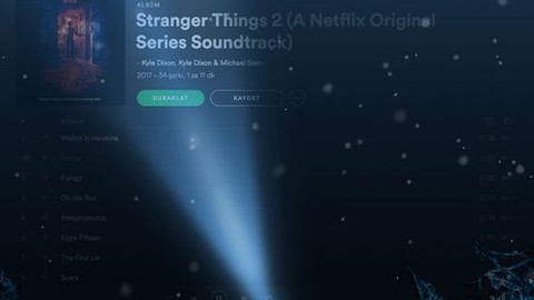 Spotify'dan Stranger Things sürprizi!