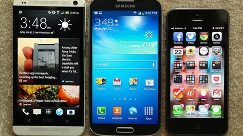HTC One M8 vs iPhone 5S vs Galaxy S5 düşürme testi! Video