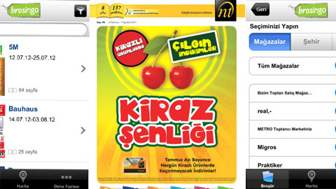 Brosingo iOS uygulaması ile fırsatlar cebinizde!