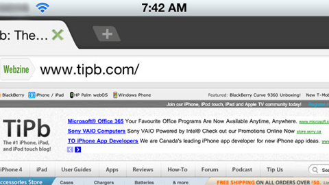 Dolphin Browser tüm yetenekleriyle iOS' da