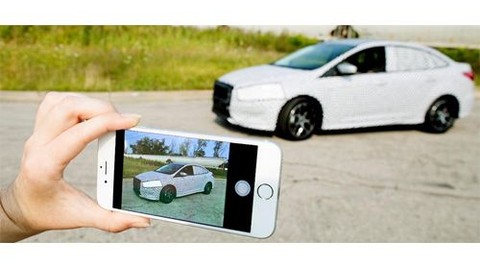 Ford Otomobilleri Optik İllüzyon ile Gizleniyor