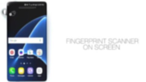 Ekrana entegre parmak izi tarayıcısıyla hayali Galaxy S8 konsepti ortaya çıktı