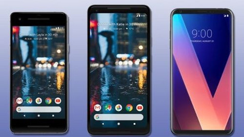 Google Pixel 2, Pixel 2 XL ve LG V30 karşılaştırması!