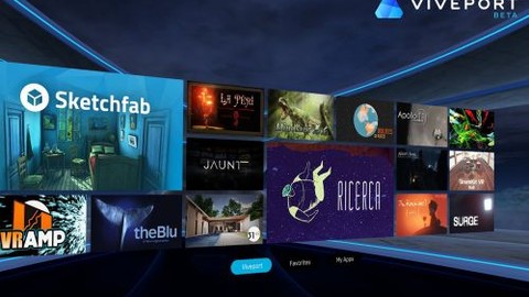 HTC sanal gerçeklik uygulama platformu Viveport'u beta olarak kullanıma açtı