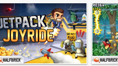 iOS için ücretsiz Jetpack Joyride oyunu!
