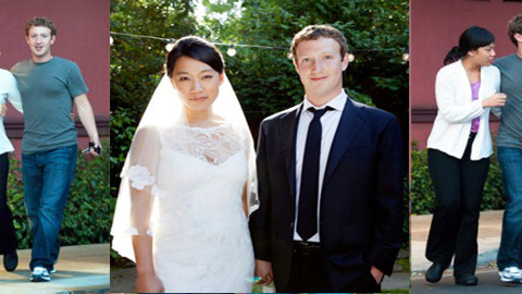 Facebook CEO'su Mark Zuckerberg evlendi!