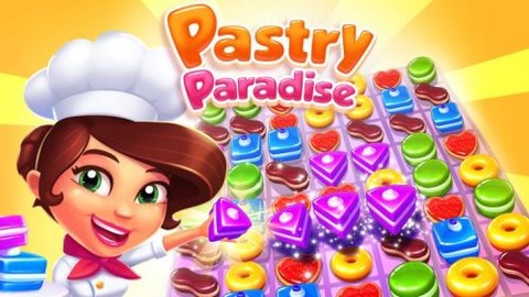 En tatlı oyun Pastry Paradise, iOS, Android ve Windows telefonlarda